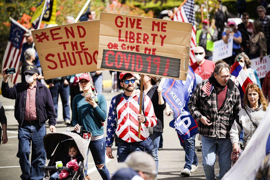 美媒拆穿多州民众抗议“居家令”真相：非主流民意,有人煽风点火