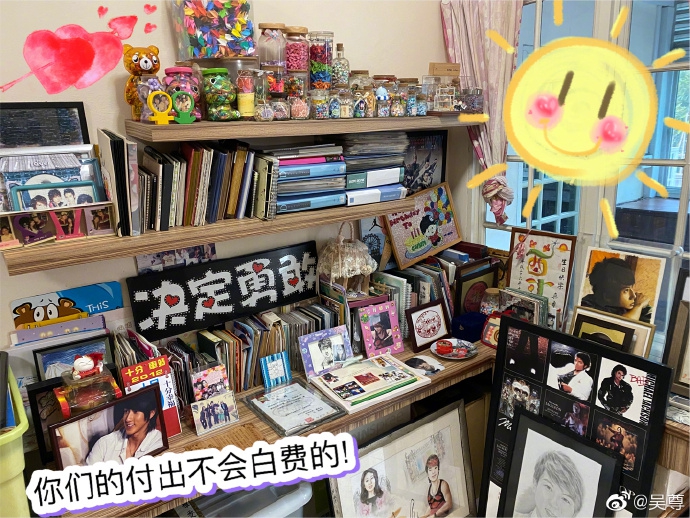 吴尊公开珍藏多年粉丝应援物 感慨发文回顾入行15年点滴