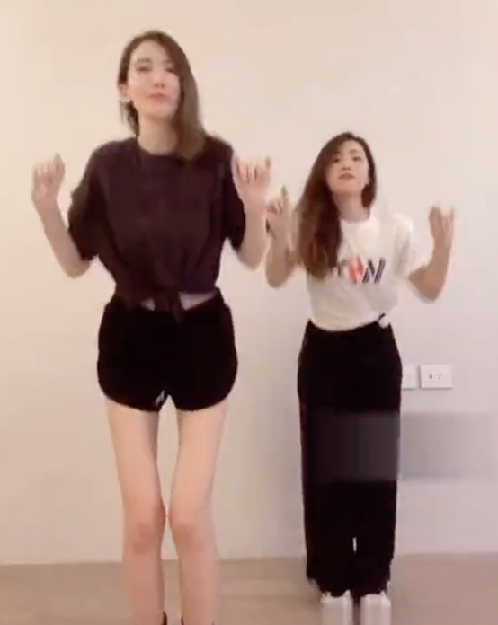 林志颖娇妻晒热舞视频 细腰长腿配招牌甜笑活力十足