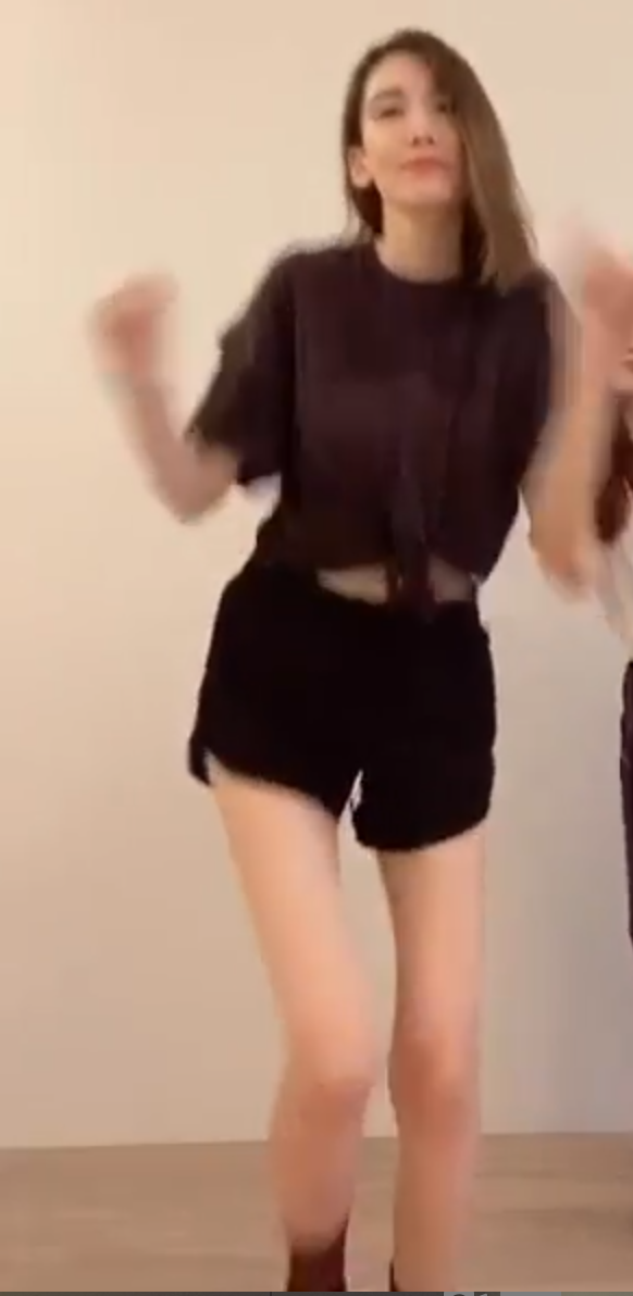 林志颖娇妻晒热舞视频 细腰长腿配招牌甜笑活力十足