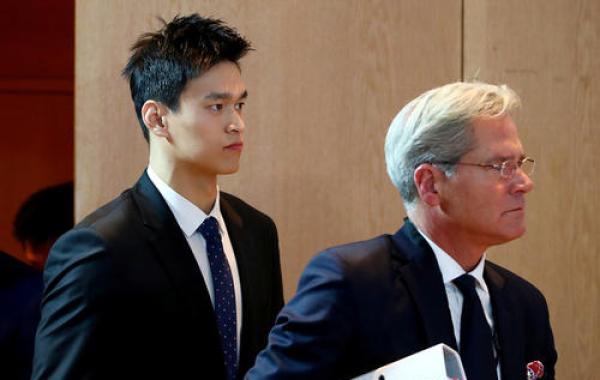 截止日期前最后时刻，孙杨正式对8年禁赛提起上诉