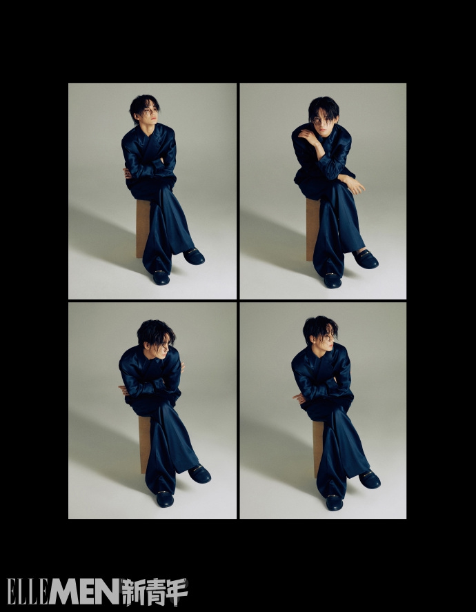 姚琛穿牛仔连体装慵懒随性 眼神温柔坚定可盐可飒