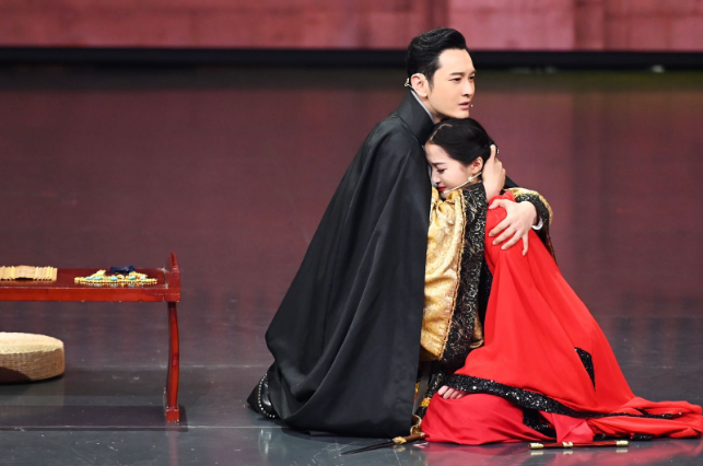 黄晓明《王牌对王牌》重演《大汉天子》名场面