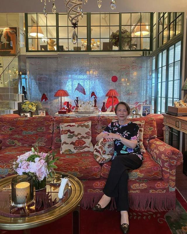 刘嘉玲晒照曝光自家豪宅 老上海风味浓郁