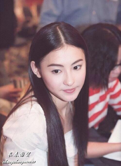 张柏芝青涩旧照曝光 长发乌黑甜美可人