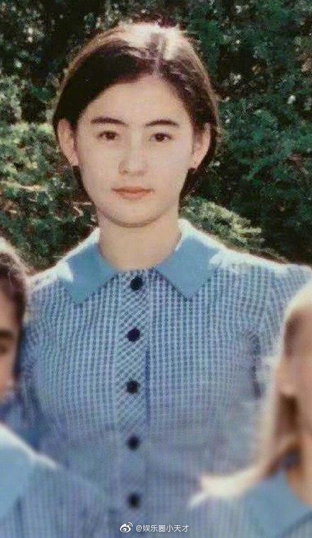张柏芝青涩旧照曝光 长发乌黑甜美可人