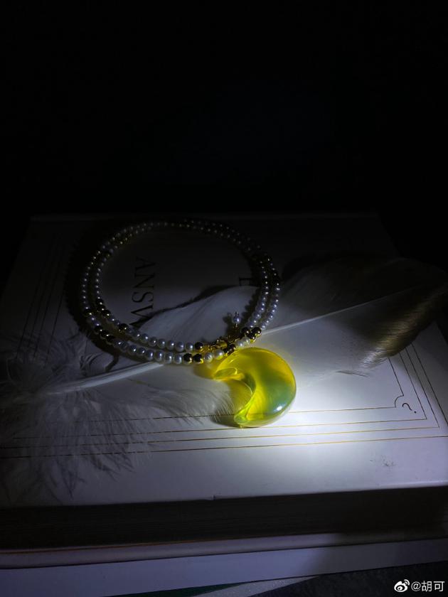 胡可感动收小儿子项链礼物 小鱼儿却说要送女同学