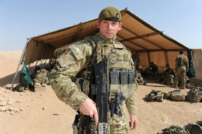 驻扎阿富汗的英军精锐