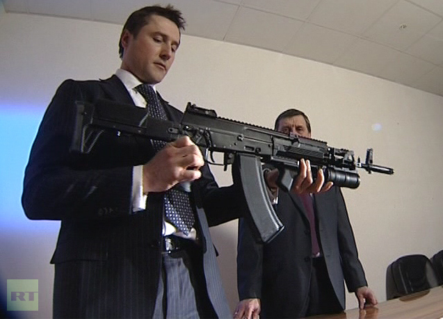 ak47步枪最新改型亮相