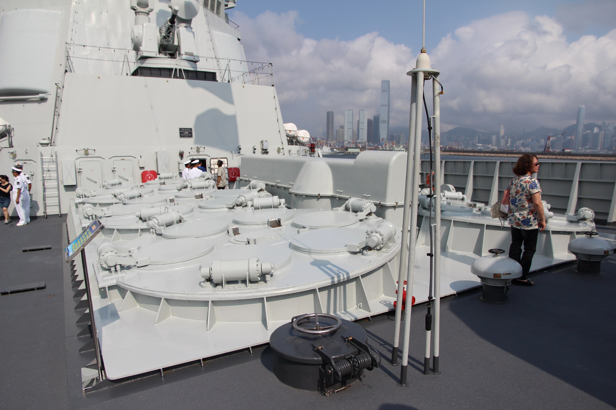 海红旗-9a型远程舰空导弹发射装置