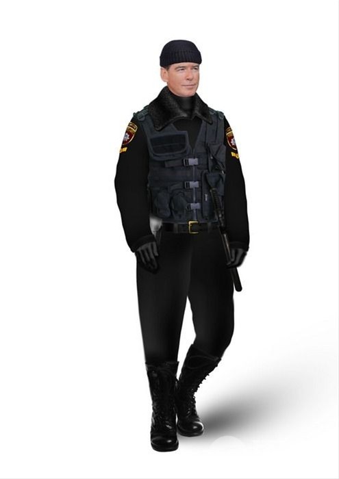 乌克兰新警服美式风格