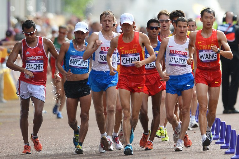 陈定勇夺竞走冠军