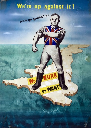 二战时期英国宣传画