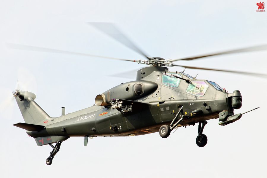 专家透露直-10涂有隐形涂料