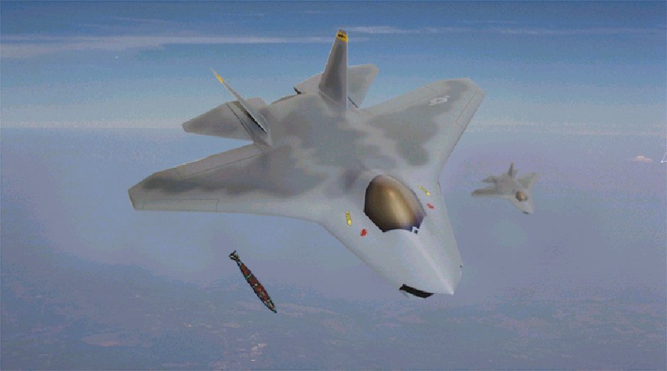 美国公开x-32系列战机效果图