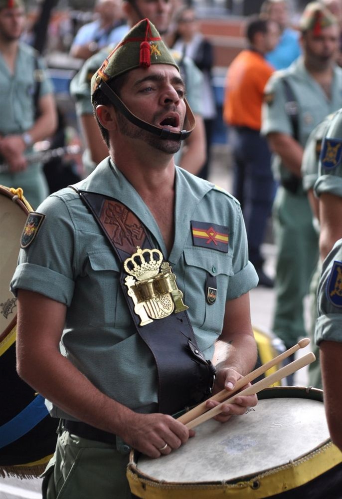 人气超高的西班牙外籍兵团