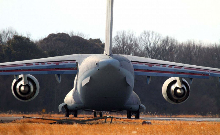 日国产xc-2运输机作战性能试验