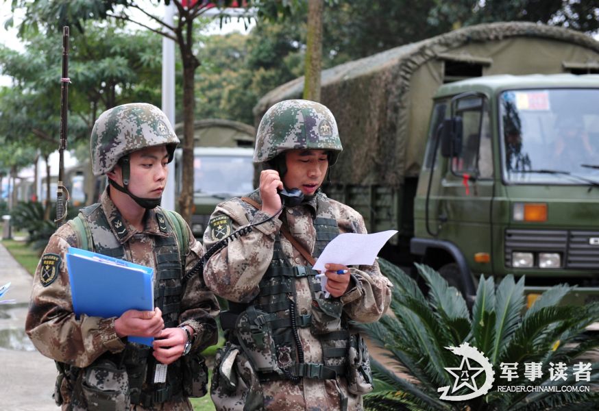 我军部队战前动员杀声震天