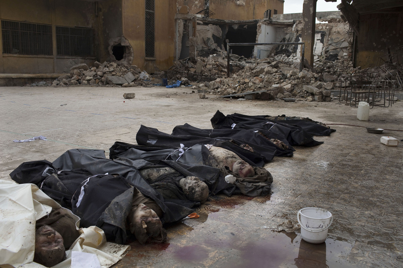 叙利亚死亡实拍图片