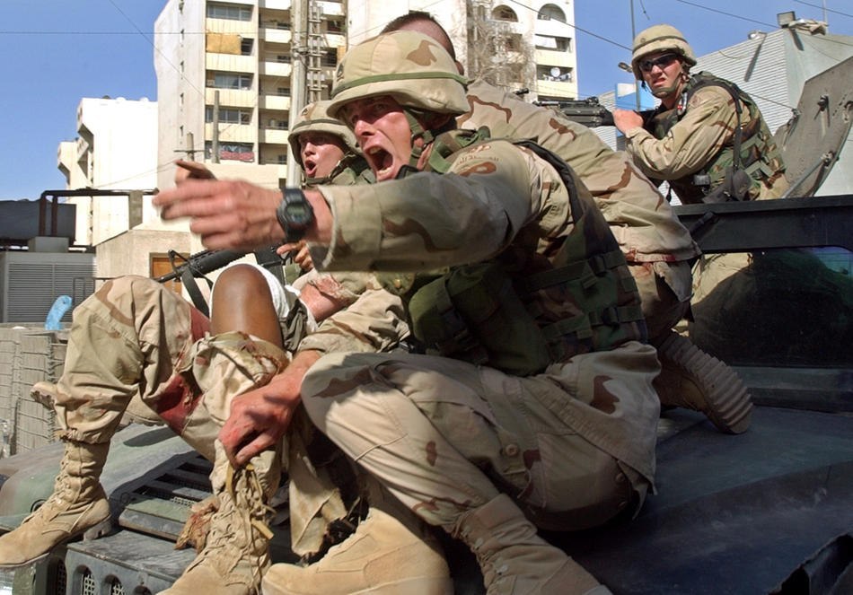 伊拉克战争图片搞笑图片