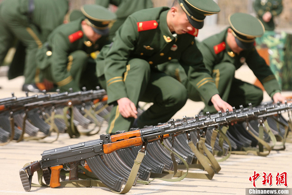 中国武警枪械图片