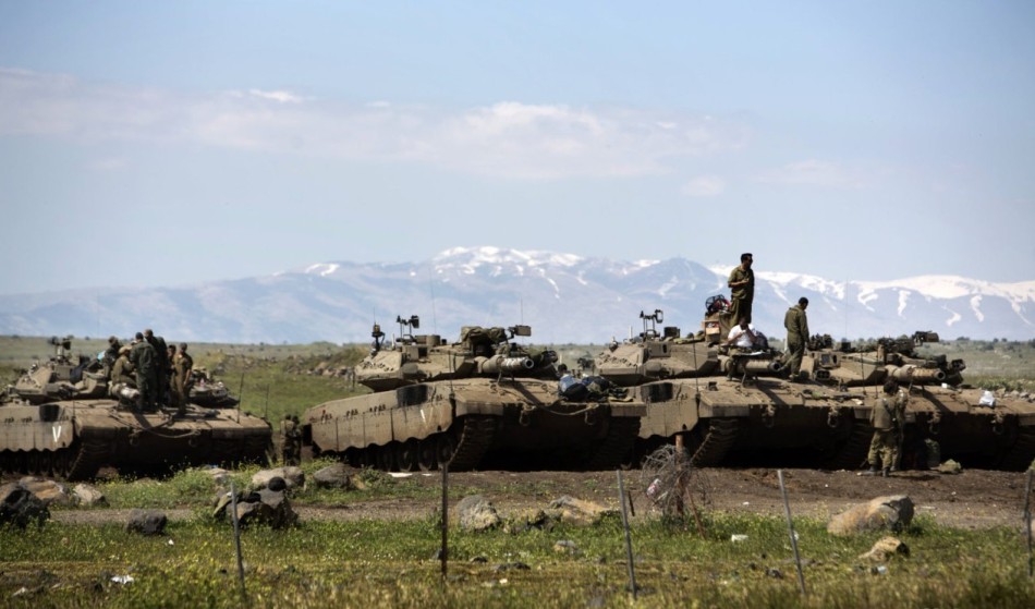 以色列重装甲部队部署以叙边境