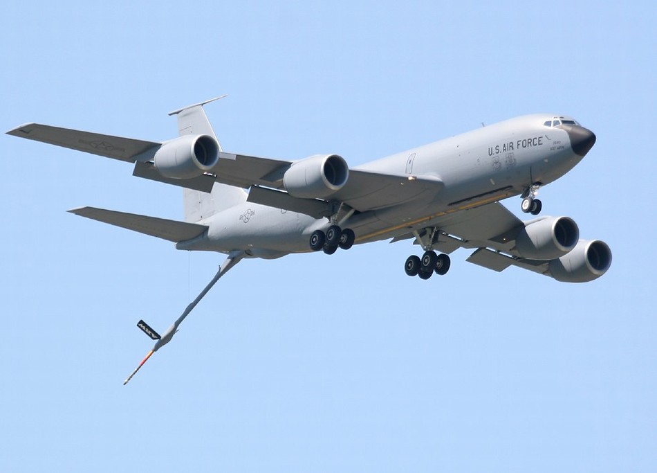 美國空軍的kc-135加油機