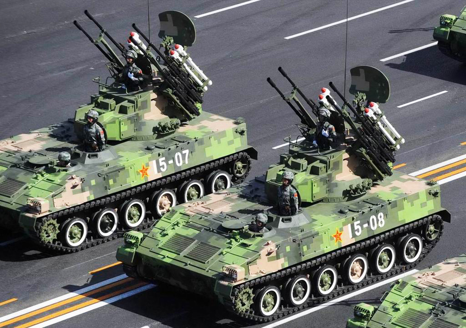 中国新高炮跻身世界七强 未装备导弹是弱点