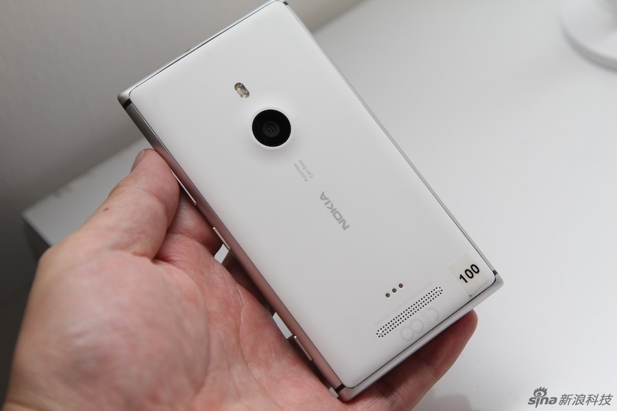 超薄金属机身诺基亚lumia925真机图集