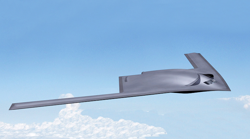 中国隐身轰炸机遭曝光 外形科幻可轰炸关岛