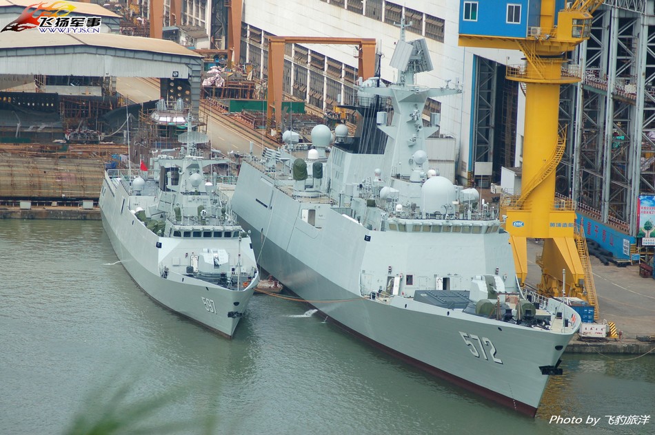 庆回归多艘056舰齐聚香港