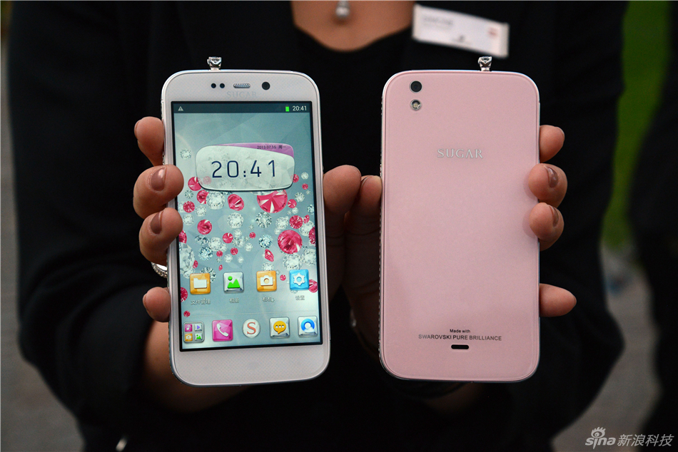 镶129颗人造钻石sugar真机实拍