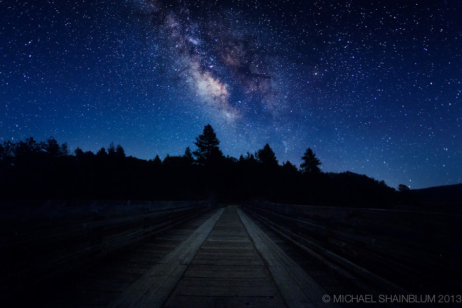 繁星滿天看世界最美麗的夜空