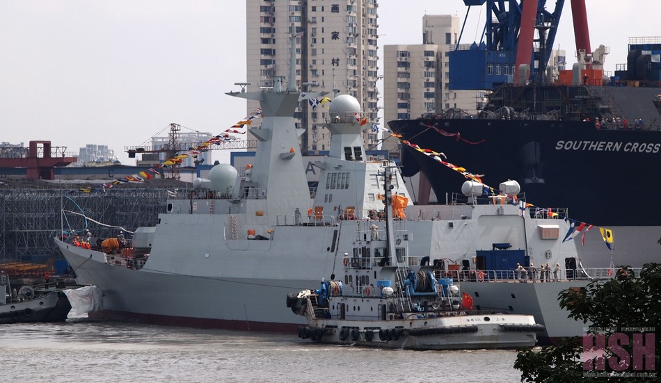 第18艘054a型护卫舰完工下水