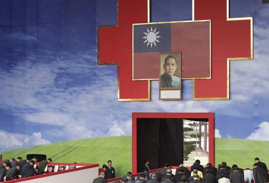 台湾庆祝双十节马英九呼吁深化两岸交流