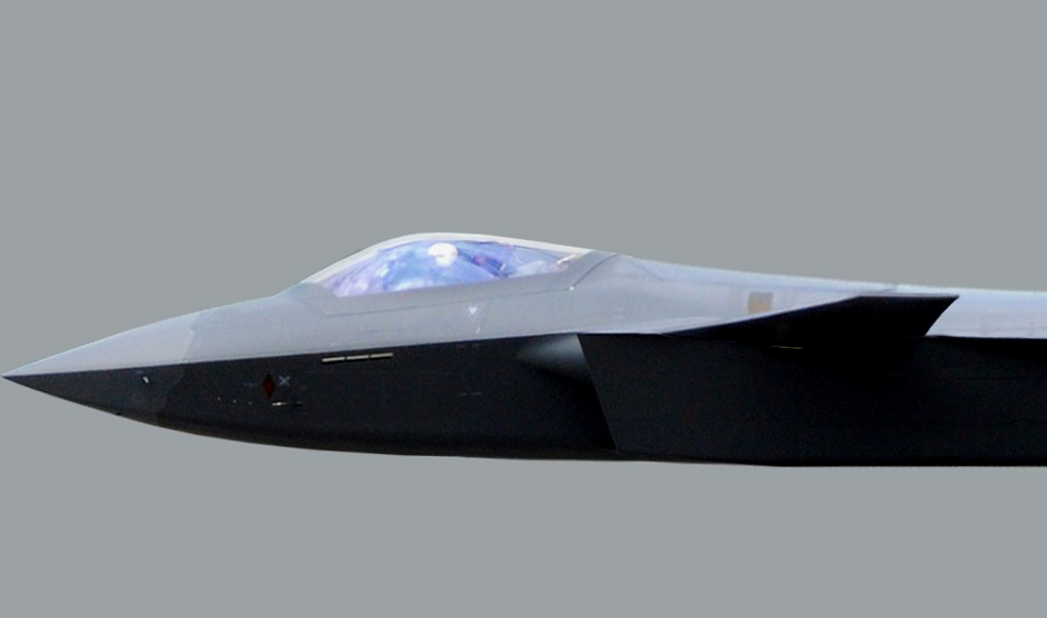 国外知名图形工作室首次建模歼20改进型原型机