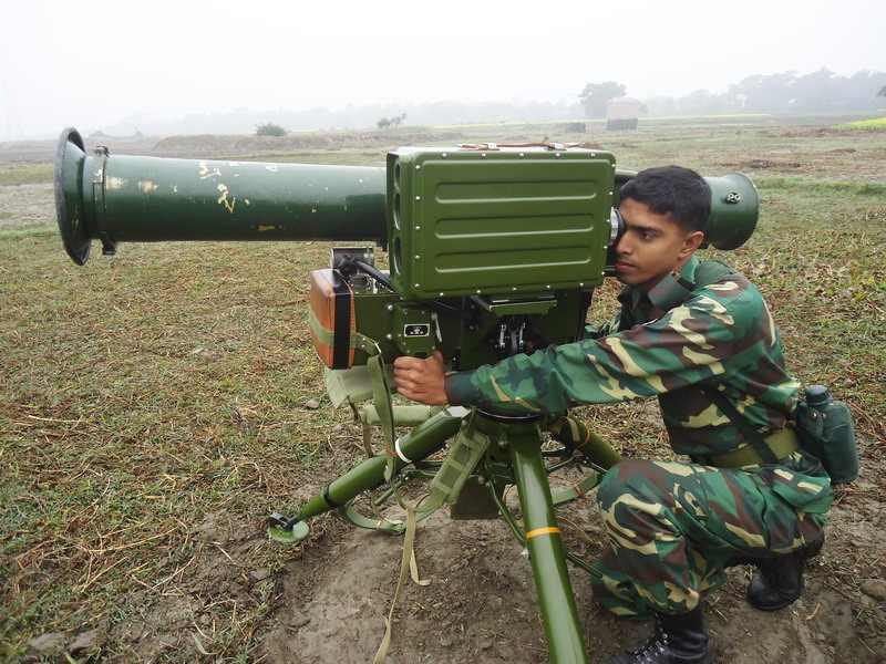 孟加拉国部队装备的中国红箭-8反坦克导弹 13/13 隐藏描述