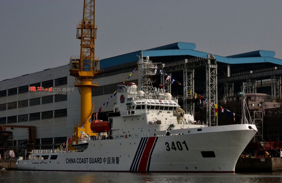 曝中国4千吨级海警“三剑客”