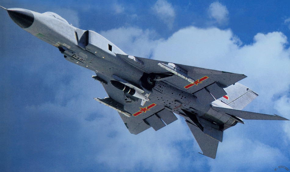 这架歼-8改进型战斗机不多见