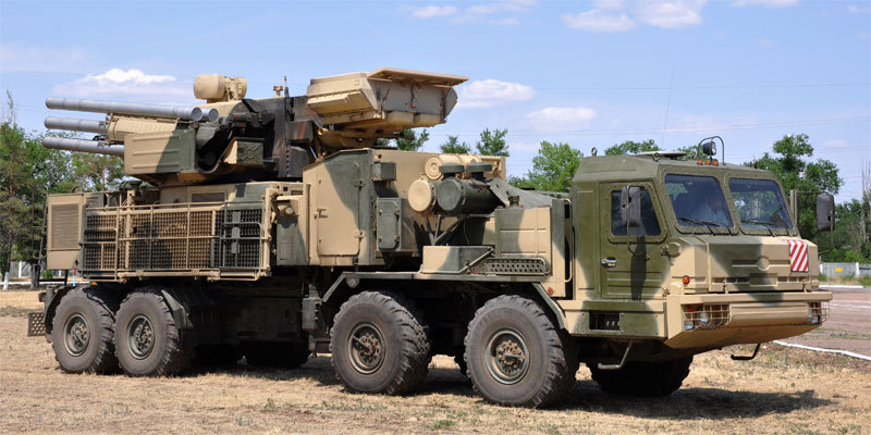 俄制铠甲s-1弹炮合一防空系统(资料图)