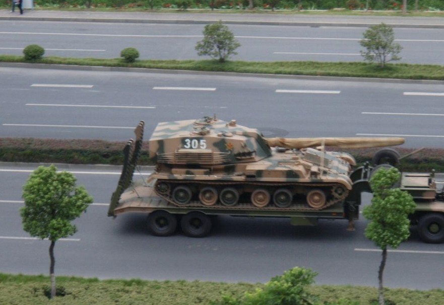 89式坦克歼击车所使用的是120毫米反坦克炮