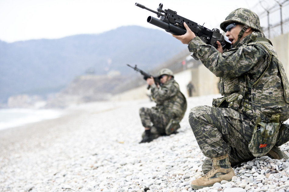 韩国军队多支精锐作战部队曝光