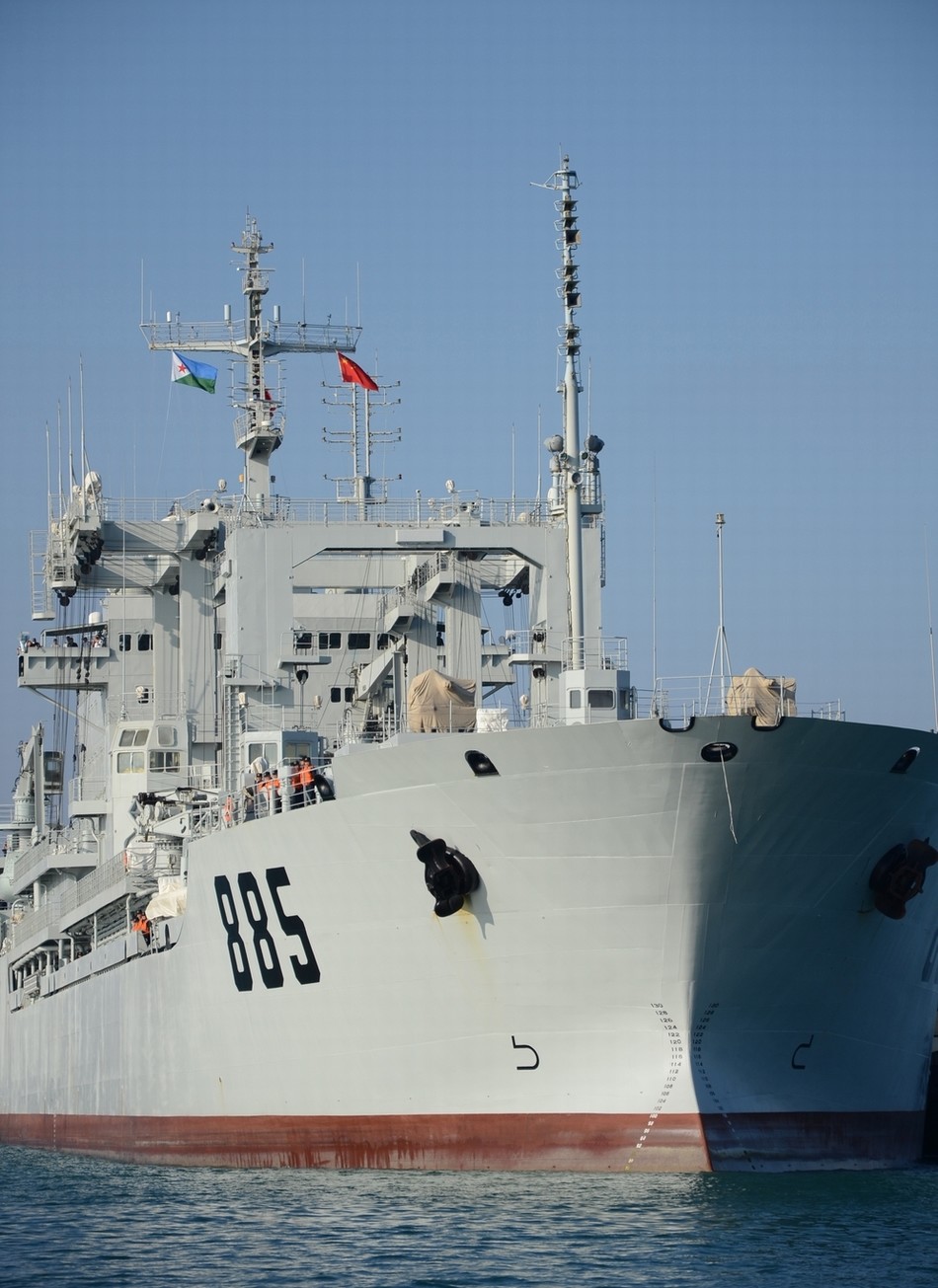 中国猛造补给舰弥补不足相比美军还差一大截