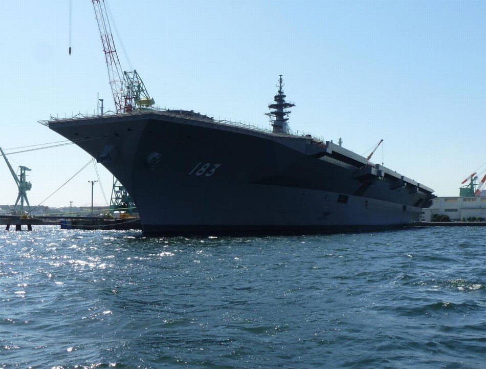 日本出云号航母最新进展曝光