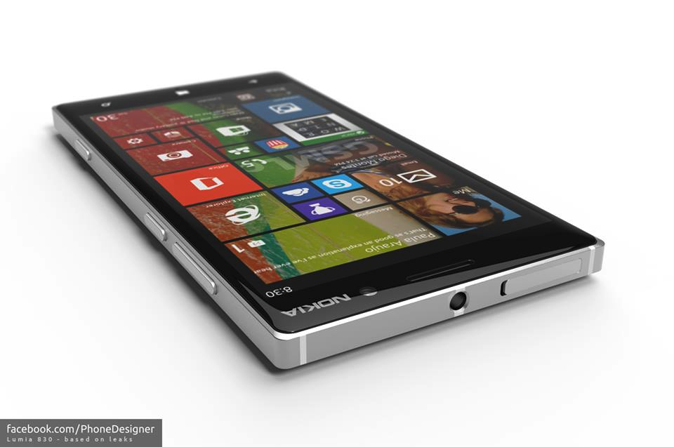 lumia 830概念图曝光:lumia 930 lumia 1020