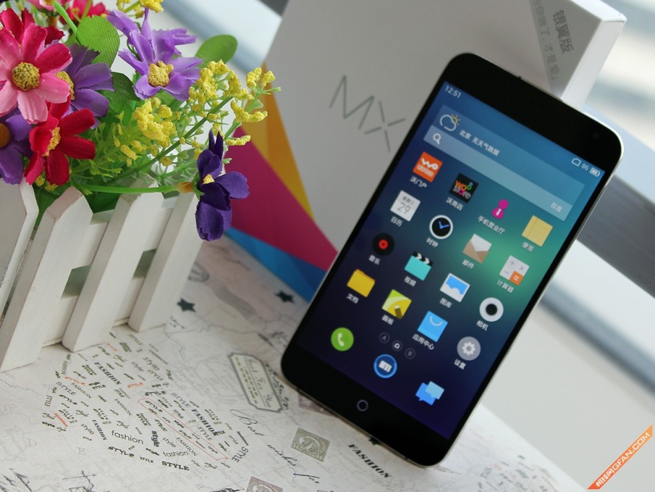 金属原色边框 魅族mx3银翼版图赏