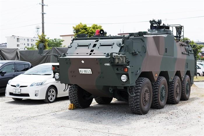 日本自卫队装备6辆nbc侦察车