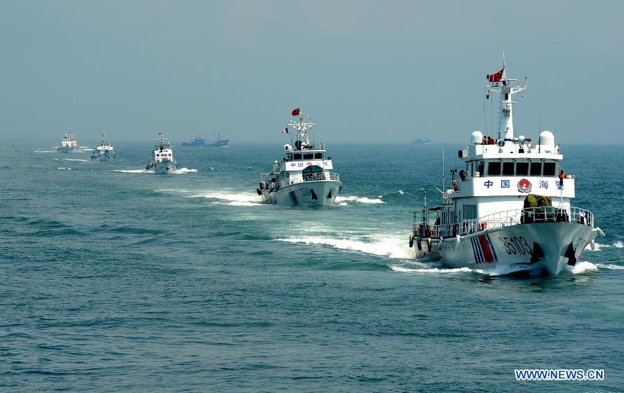 中国海警大练兵曝罕见开火场面