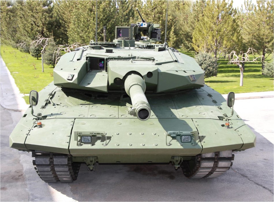 升级版豹ii坦克外形更威猛霸气