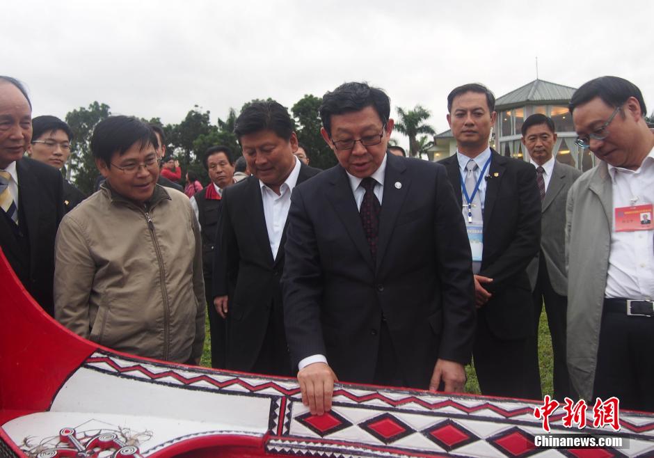 海协会会长陈德铭参访台湾花莲考察当地农业